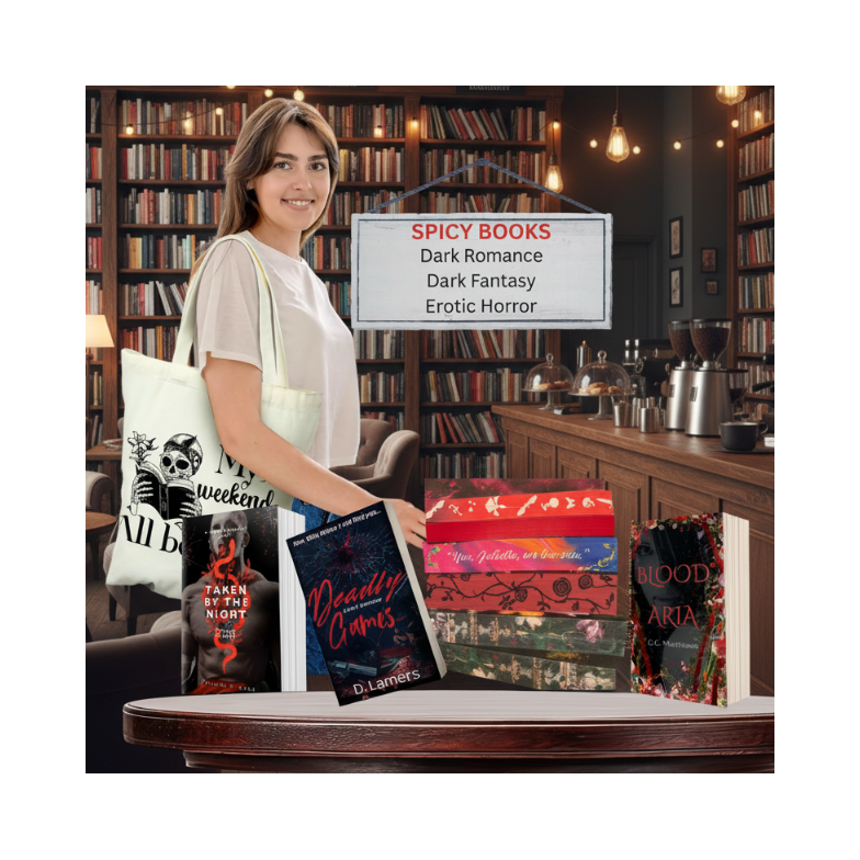 JUST BOOKS: 4-star+ Dark Romance Books w/ optional tropes, minus merch