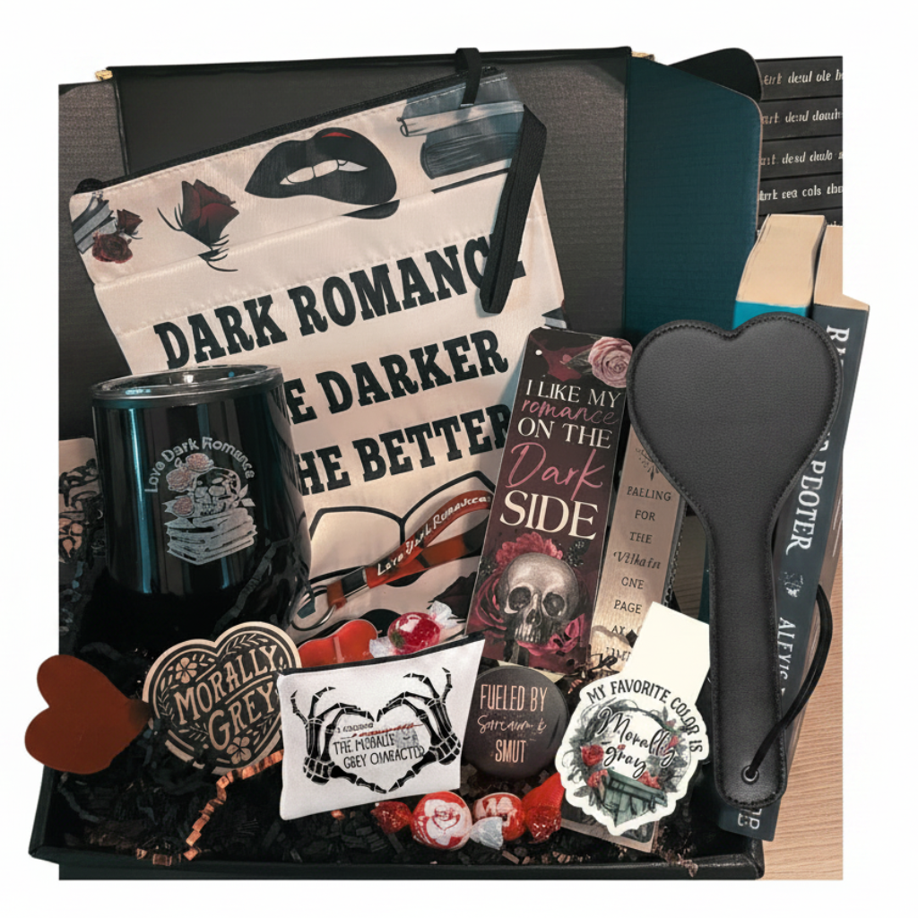BOOK OF THE MONTH: dark & spicy reads w/ optional tropes, PLUS a few bookish gifts