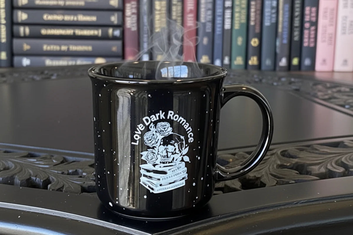 Valentines gift bundle - combines spa gift basket with dark romance book box - Dark Romance Crates