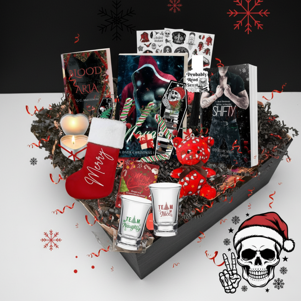 Seasons Creepings Holiday Dark Romance & Erotic Horror Book Box w/ toy option - Dark Romance Crates
